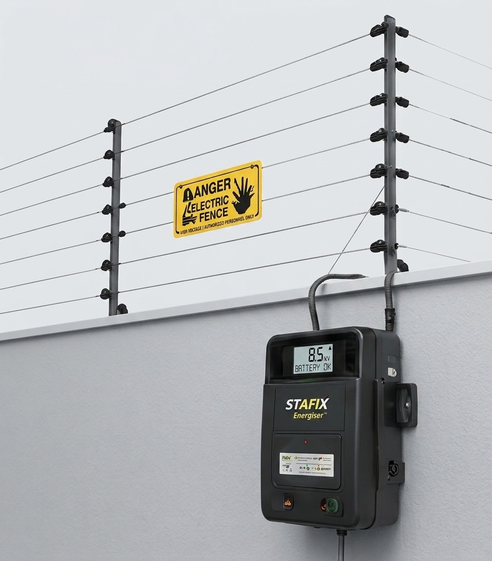 Perimeter electric fencing